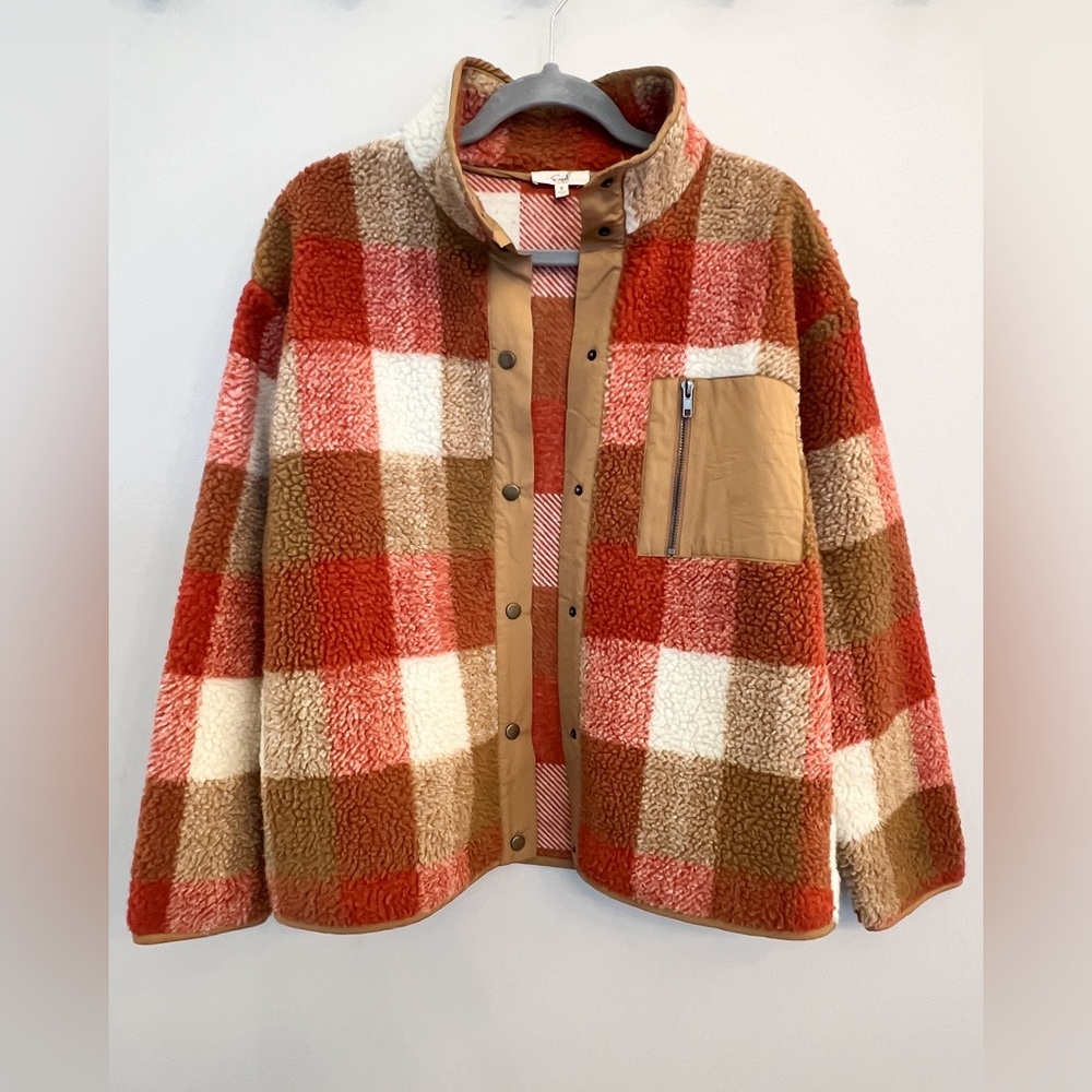 Easel Sherpa Jacket, Size S